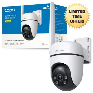 Tapo C501GW Pan/Tilt 4G LTE Outdoor Security Camera