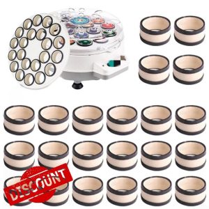 Besttoolifes Ball Washing Machine Cleaning Supplies Cleaning Products Supplies Billiards Pool Table Billiard Ball Cleaner Polisher Pool Ball Polishing Machine Pool Ball Polishing Kit Wool(16-Ball)