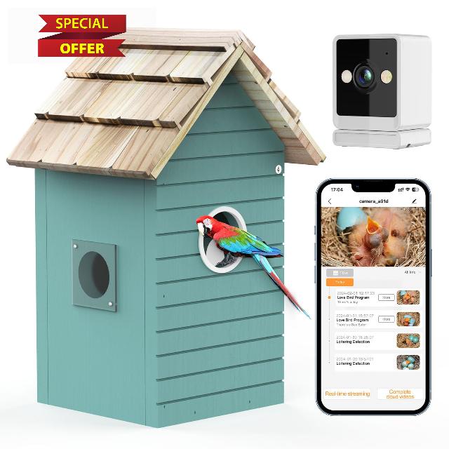 LASTO0LS Smart Bird House