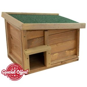 Hedgehog House & Hibernation Shelter: The Ultimate Predator-Proof Outdoor Habitat for Your Hedgehogs