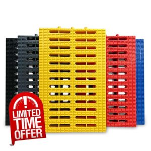 Durable Plastic Garden Drain Cover 9mm Thick - Anti-Slip Large Outdoor Drain Guard for Drains in Garden
