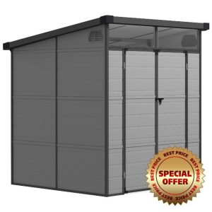 Outsunny 6 x 6ft Outdoor Storage Shed