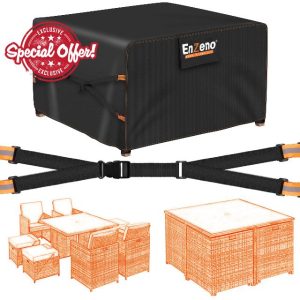 Enzeno Garden Furniture Cover With Air Vent
