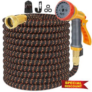 Garden Hose - Expandable Hose Pipe 100ft with 10 Function Spray Gun