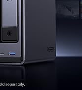 UGREEN NASync DXP4800 Plus 4-Bay Desktop NAS, Intel Pentium Gold 8505 5-Core CPU, 8GB DDR5 RAM, 1...