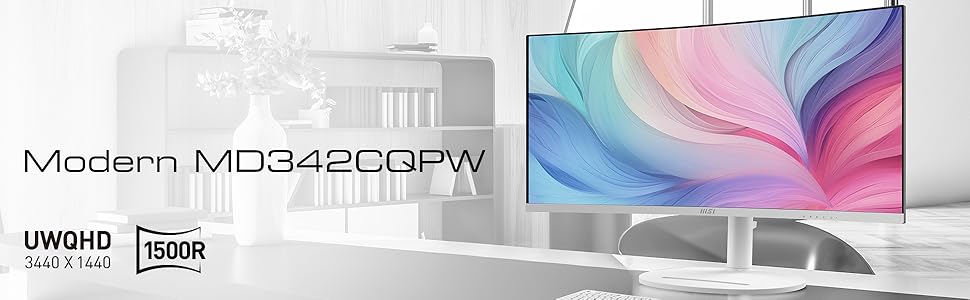 The Outstanding 34-inch UWQHD EyesErgo Monitor