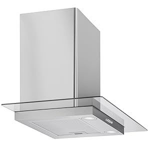 Flat Glass Cooker Hood Finish
