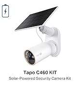 Tapo 2K QHD Smart Wire-Free Security Camera, Solar Power, AI detection, Color Night Vision, Local...