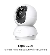 Tapo C125 Indoor Camera with Physical Privacy Shutter, 2K QHD Security Camera, No Monthly Fee, AI...