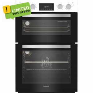 Hotpoint DIH10DW Built In Double Oven - White