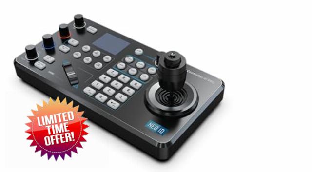 NEOiD IP PRO PTZ Camera Controller – Joystick with LCD Display | VISCA