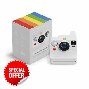 Polaroid - NOW+ Generation 3 - Instant Camera Bluetooth Connected - White (9161)
