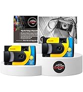 Clikoze Disposable Cameras Multipack - Includes 2 Pack Kodak Funsaver Single-Use 35mm Cameras wit...