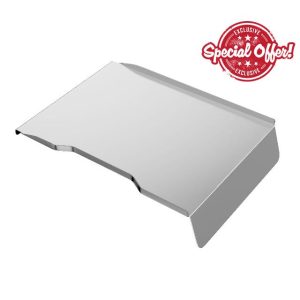 DELSbbq Drip Pan Heat Baffle Replacement for Traeger Ironwood 650 Pellet Smoker Grill