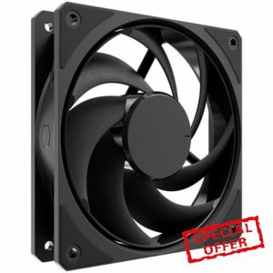 Cooler Master Mobius 140 Black Edition Case Fan - Ring Blade Design (PWM)
