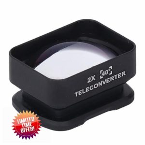 2X Zoom Lens for Pocket 3 High Definition Long Distance Photography Convenient and Portable