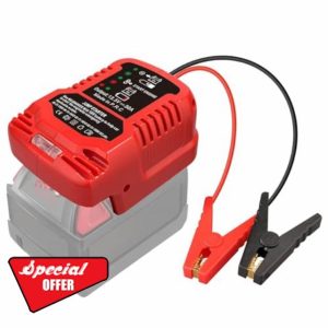 Car Jumper Starter Adapter for Milwaukee 18V Battery