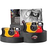 Clikoze Disposable Cameras Multipack - Includes 10 Pack of Kodak Funsaver Single-Use 35mm Cameras...