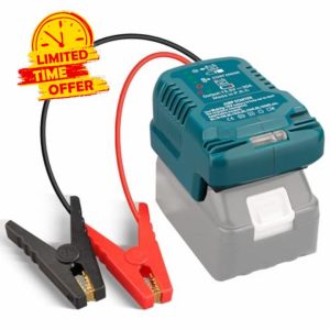 BTRUI Car Jump Starter Adapter for Makita 18V Battery