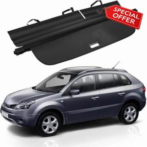 Car Retractable Rear Trunk Parcel Shelf Cargo Covers For Renault Koleos 2009 2018