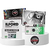 Disposable Camera Bundle with Ilford HP5 Black and White Single-Use Film Cameras with 27 Exposure...