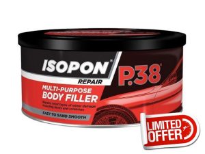 HOCHSTE® U Pol P38 Easy Sand Body Filler Car Body Repair Kit with Hardener for Metal