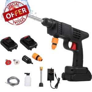 Battery operated pressure washer