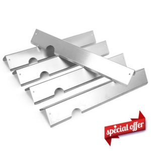 5 Stainless Steel Aroma Bars for W-e-b-e-r Genesis II/LX 300 Series