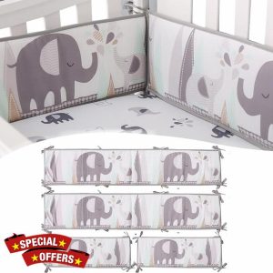 ARVIONA 4Pcs of Breathable Mesh Liner Anti-Collision Pads- Soft Cushioned Edge Protectors for Mattress Top. (KY4)