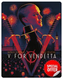V for Vendetta Steelbook [4K Ultra HD] [2005]