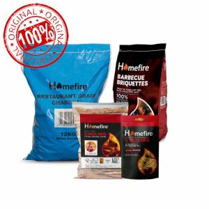 Homefire BBQ Bundle - Restaurant Charcoal 12kg