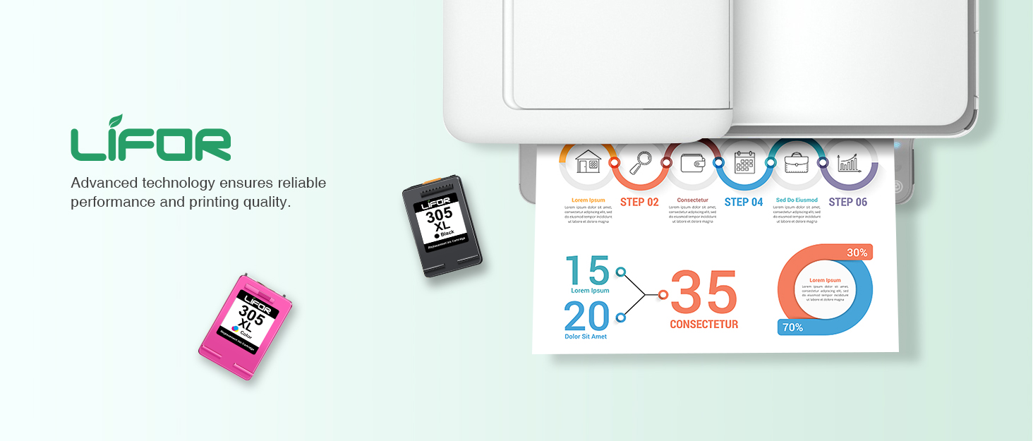 hp Printer Ink 305 XL Multipack 305XL