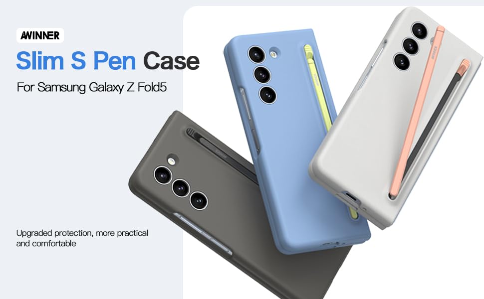 Samsung Galaxy Z Fold5 Slim S Pen Phone Case
