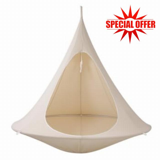 Swing Chair Heavy Duty 1200D Oxford Cloth Hammock Chair Easy to Install for Patio Garden Yard