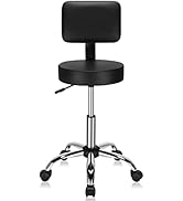 Bonnlo Hydraulic Barber Chair with Square Base, Styling Salon Hairdressing Chair for Hair Stylist...