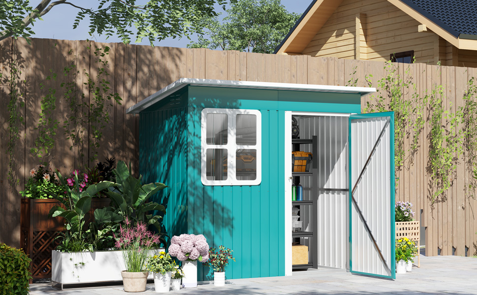 sheds base 7x4 metal building outside buildings tiny houses