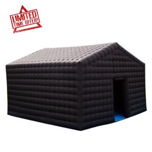 Black Inflatable Pub Bar Tent for Adults