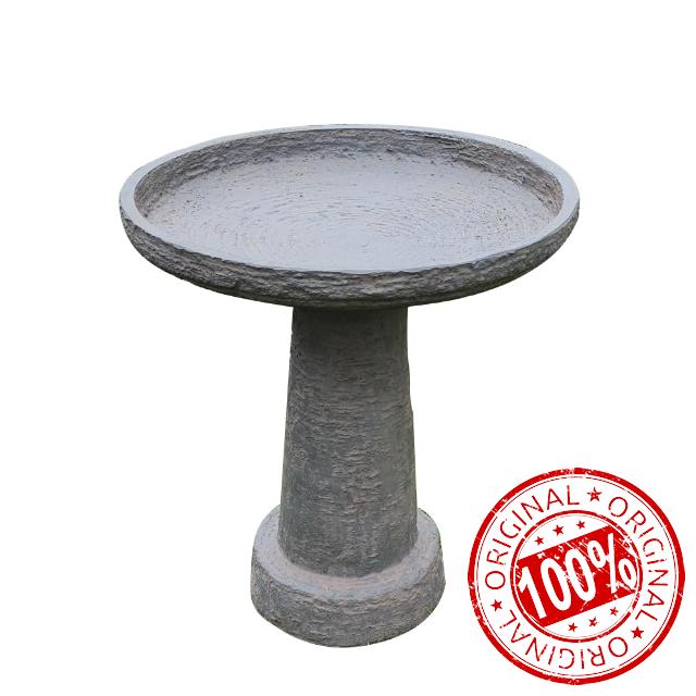 Sorrento Pedestal Bird Bath – Traditional Sandalwood Garden Feature