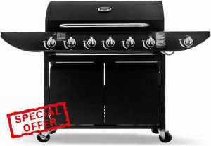 Campfire Original 7 Gas Burner 6+1 Garden Grill