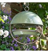 Crocus Collection 114cm Bird Feeding Station Bird House Sheltered Hut on Stake Pole Freestanding ...