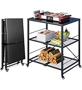 UNIONLINE Stainless Steel Table with 2 Layer Top Shelf,Commercial Catering Table with Undershelf,...