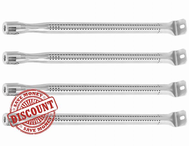 Dongftai SH700A (4-Pack) 17" Stainless Steel Burner Replacement for Napoleon Rogue Series
