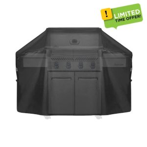 BBQ-PLUS Grill Cover for Napoleon PRO Prestige 500 Series Grill Heavy Duty and Waterproof BBQ Grill Cover for Napoleon Grill Accessories Black