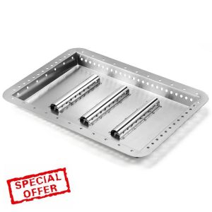 G421-0200-W1 Charcoal Tray Replacement for Charbroil Gas2coal Grill Parts 463340516 463370519 463336818 Charcoal Pan Char broil Gas 2 Coal 3 Burner Ash Catcher 466370516 463341918 Charcoal Pa