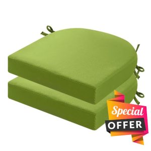 PRIMEPATIO Outdoor Garden Chair Cushions Set of 2