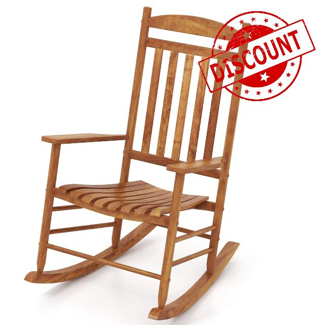 RELAX4LIFE Garden Rocking Chair