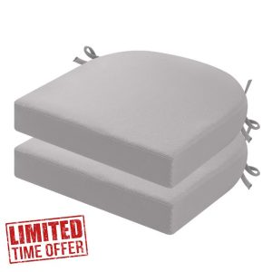 PRIMEPATIO Outdoor Garden Chair Cushions Set of 2