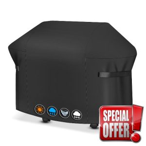 Sonharlar BBQ Covers 190 CM 7109 Large Grill Barbecue Cover for Weber Summit 600 series Grill Heavy Duty & Waterproof