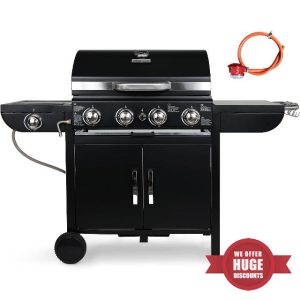 TLSUNNY 4+1 burners Gas Barbecue Grill