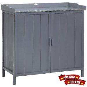 Outsunny Garden Storage Cabinet